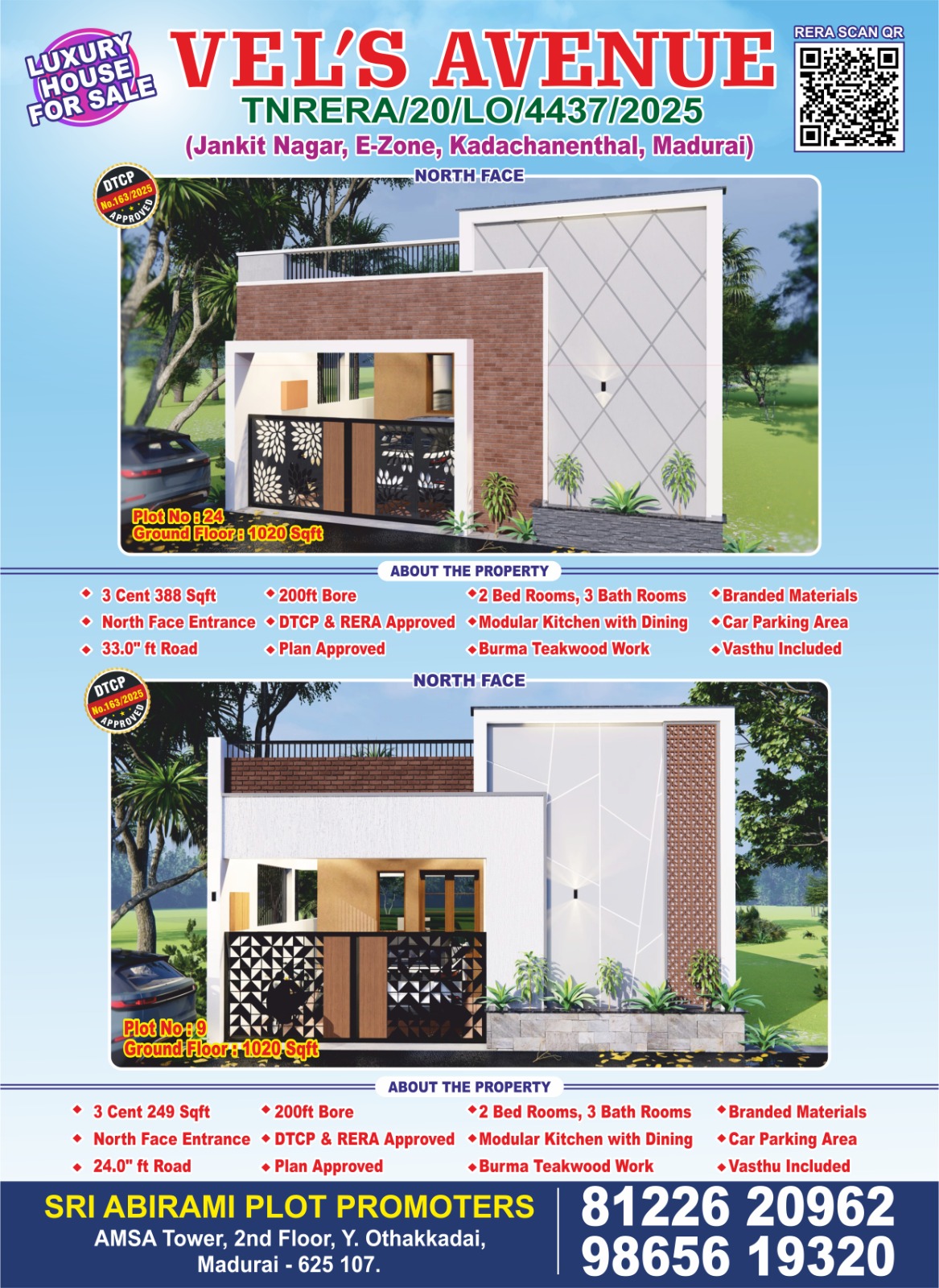 VILLAS (Vel's avenue)